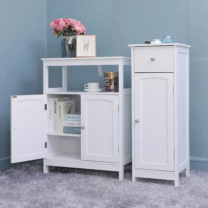 Bathroom Linen Cabinets:12.48'' W x 34.45'' H x 11.7'' D Linen Cabinet