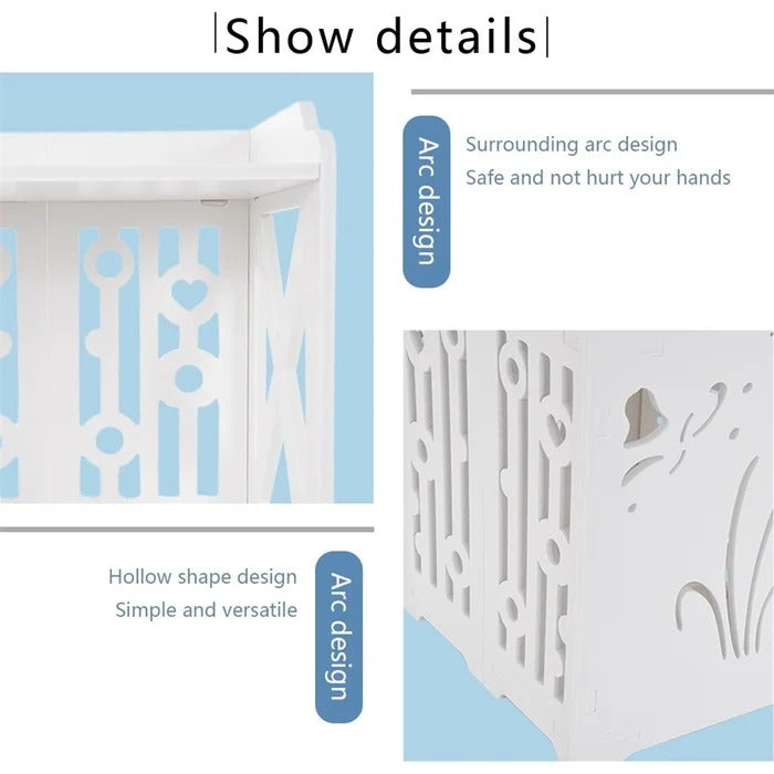 Bathroom Linen Cabinets:12.6'' W x 31.5'' H x 10.6'' D Linen Cabinet