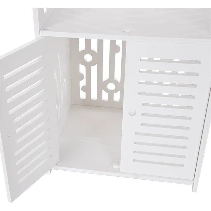 Bathroom Linen Cabinets:12.6'' W x 31.5'' H x 10.6'' D Linen Cabinet