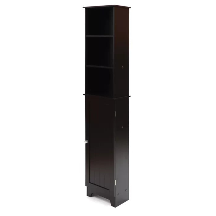 Bathroom Linen Cabinets:13.38'' W x 65.50'' H x 8'' D Linen Cabinet