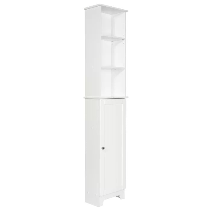 Bathroom Linen Cabinets:13.38'' W x 65.50'' H x 8'' D Linen Cabinet