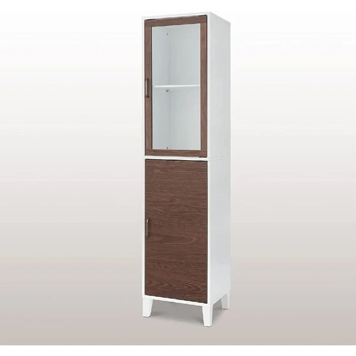 Bathroom Linen Cabinets: 13'' W x 63'' H x 15'' D Linen Cabinet