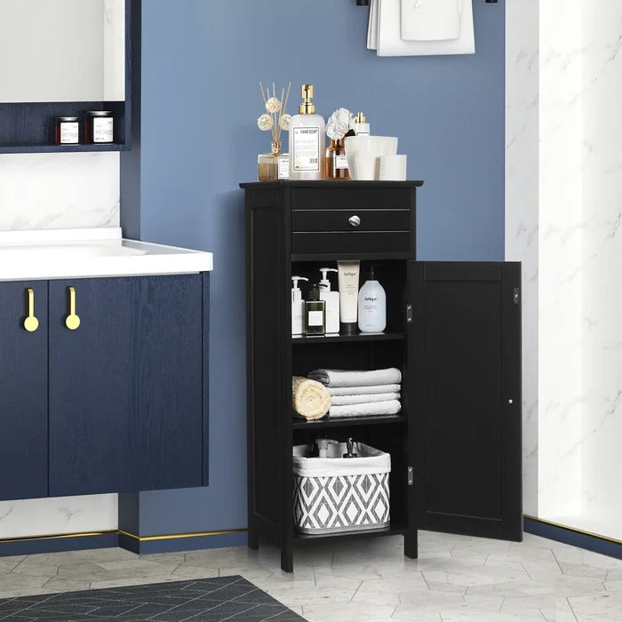 Bathroom Linen Cabinets:14'' W x 34.5'' H x 12'' D Linen Cabinet