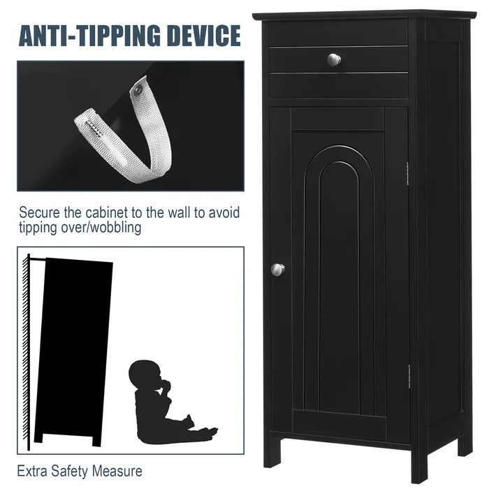 Bathroom Linen Cabinets:14'' W x 34.5'' H x 12'' D Linen Cabinet