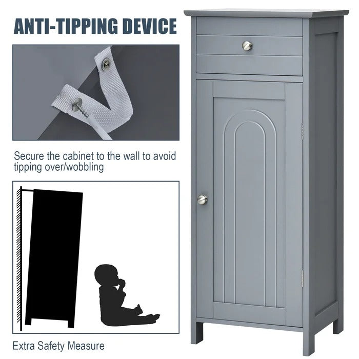 Bathroom Linen Cabinets:14'' W x 34.5'' H x 12'' D Linen Cabinet