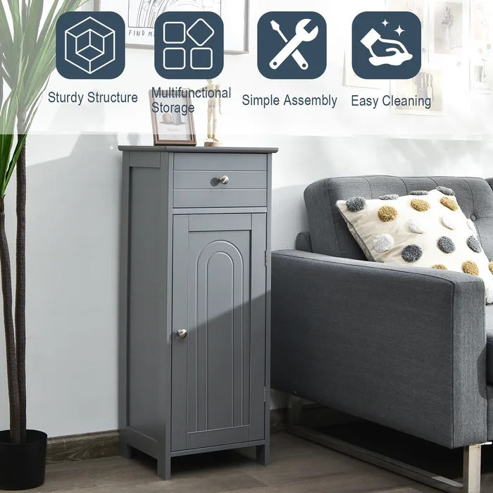 Bathroom Linen Cabinets:14'' W x 34.5'' H x 12'' D Linen Cabinet