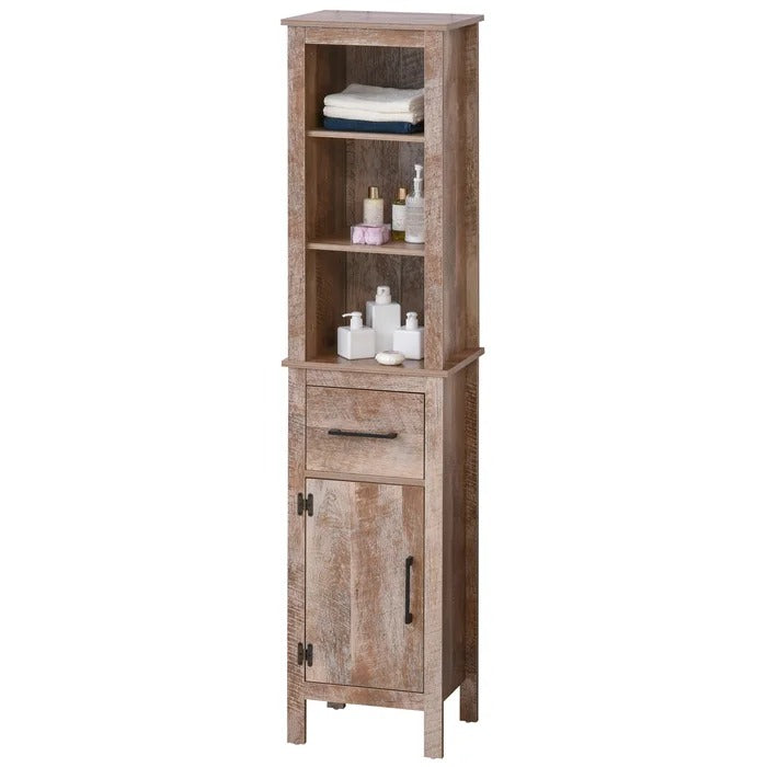 Bathroom Linen Cabinets:15.25'' W x 67.25'' H x 11.75'' D Linen Cabinet
