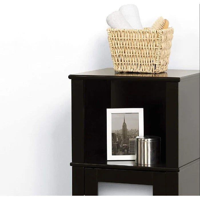 Bathroom Linen Cabinets:15'' W x 44'' H x 13'' D Linen Cabinet