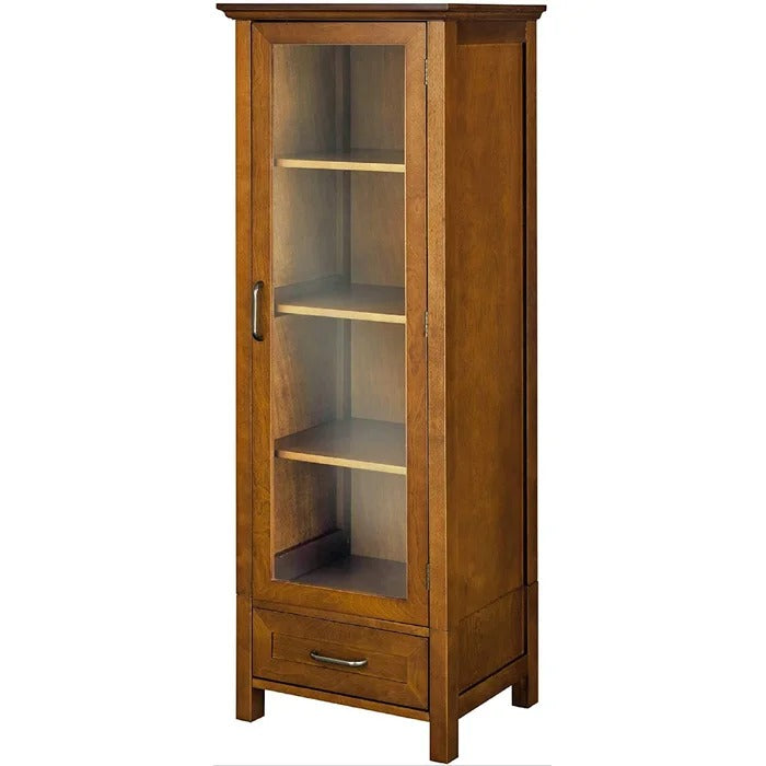 Bathroom Linen Cabinets:17'' W x 48.5'' H x 13.5'' D Linen Cabinet
