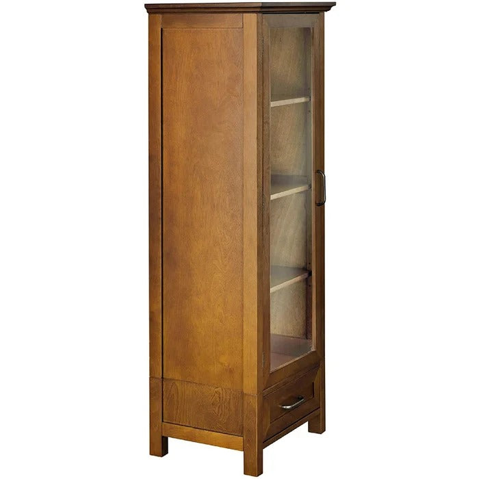 Bathroom Linen Cabinets:17'' W x 48.5'' H x 13.5'' D Linen Cabinet