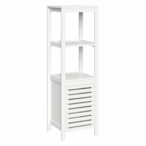 Bathroom Linen Cabinets: 1 Door Linen Tower