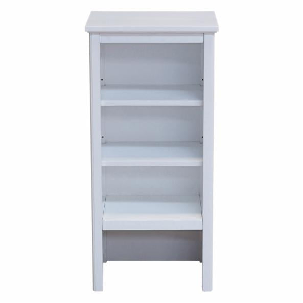 Bathroom Linen Cabinets: 1 Drawer Bathroom Linen Cabinet with 4 Open Shelves