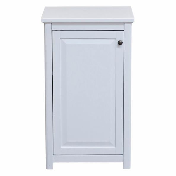 Bathroom Linen Cabinets: 1 Drawer Bathroom Linen Cabinet with 4 Open Shelves