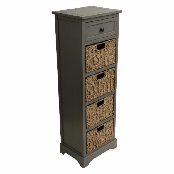 Bathroom Linen Cabinets: 5 Drawer End Table