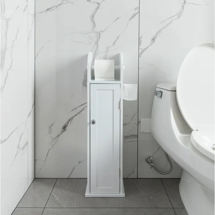 Bathroom Linen Cabinets: 8'' W x 30.5'' H x 7'' D Linen Cabinet