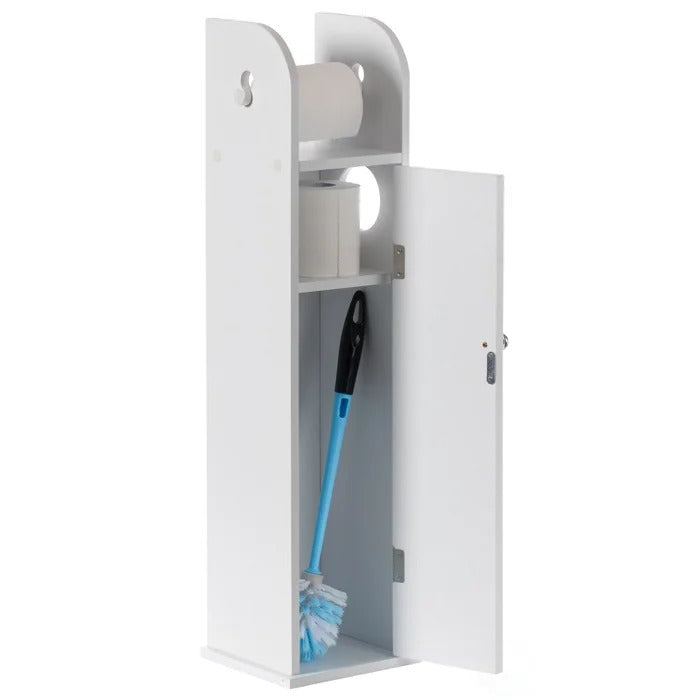 Bathroom Linen Cabinets: 8'' W x 30.5'' H x 7'' D Linen Cabinet