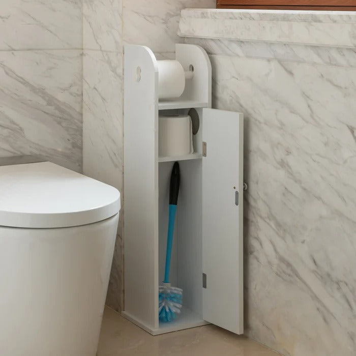 Bathroom Linen Cabinets: 8'' W x 30.5'' H x 7'' D Linen Cabinet