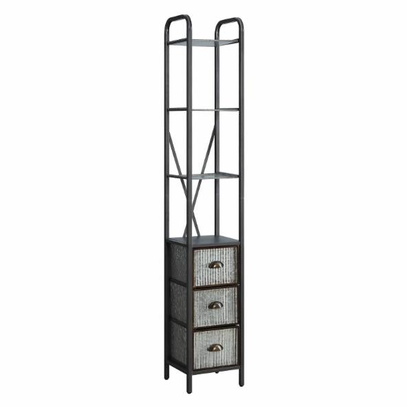 Bathroom Linen Cabinets: Bathroom Linen Tower with 3 Drawers