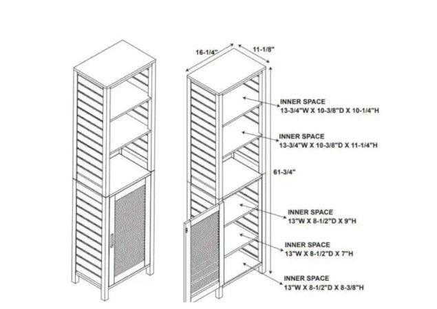 Bathroom Linen Cabinets Tall Bathroom Cabinet