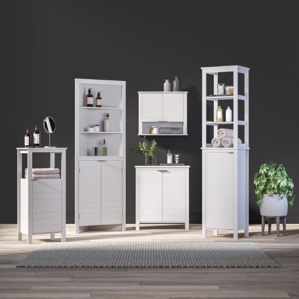 Bathroom Linen Cabinets: White Linen Cabinet