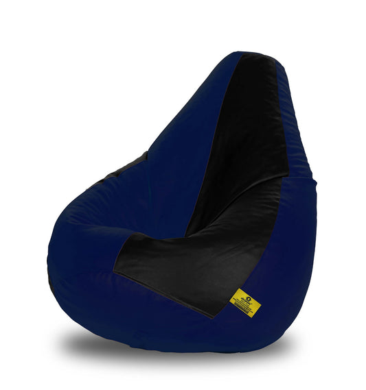 Bean Bag : 2XL BLACK&N.BLUE BEAN BAG-FILLED(With Beans)