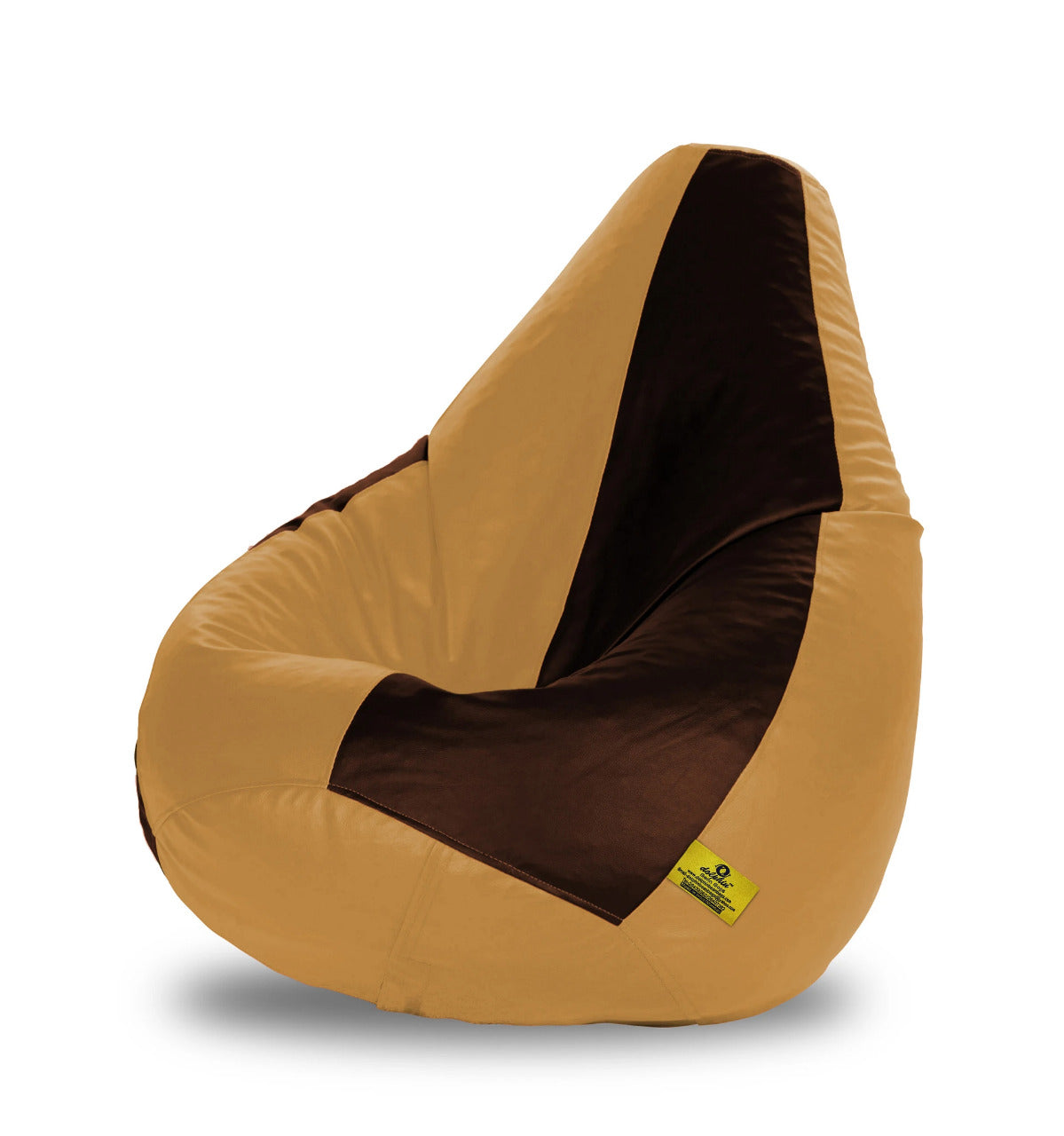 Bean Bag : 2XL BROWN&BEIGE BEAN BAG-FILLED(With Beans)