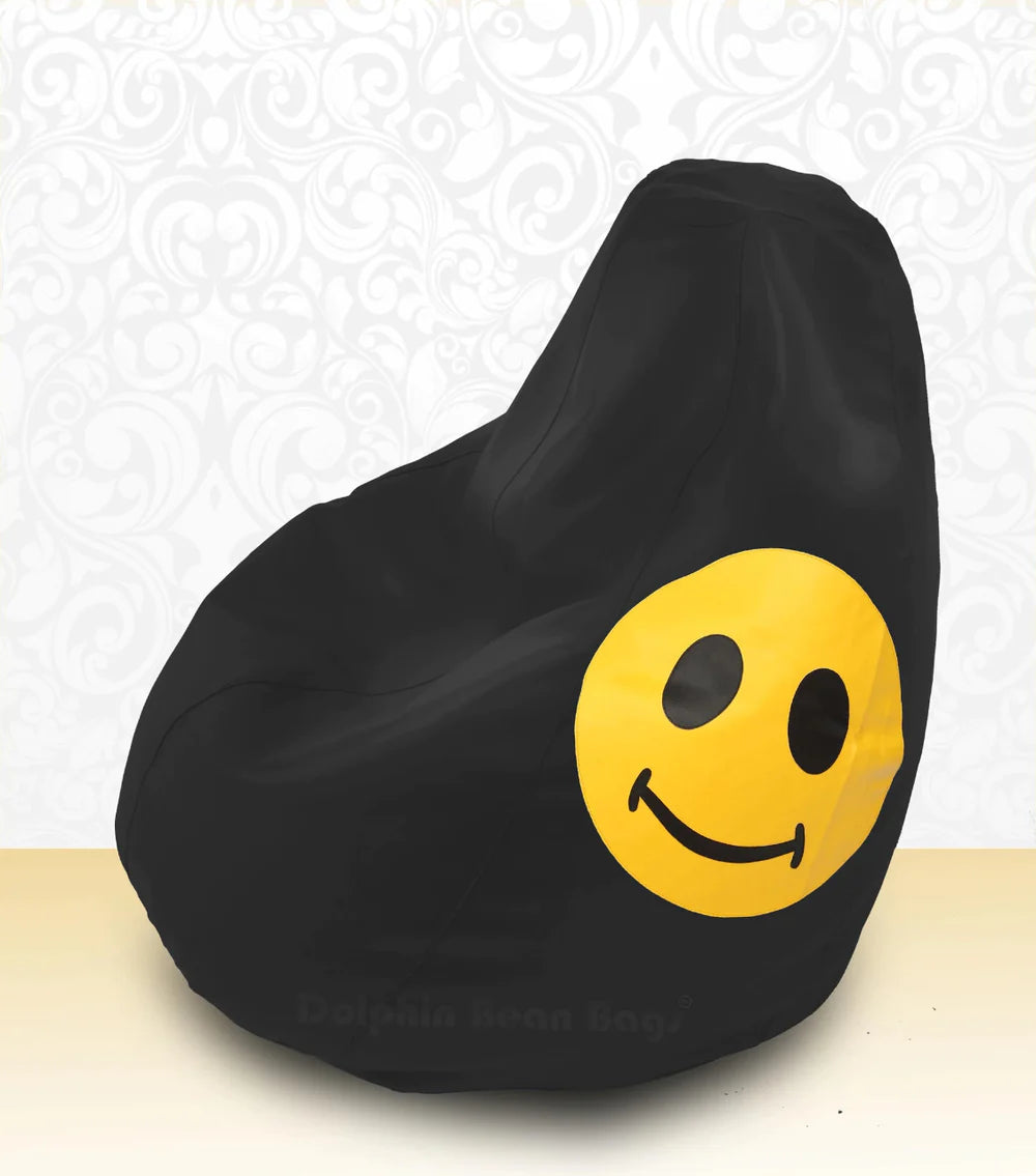 Bean Bag : XXXL Bean Bag Cute-Smiley-FILLED (with Beans)