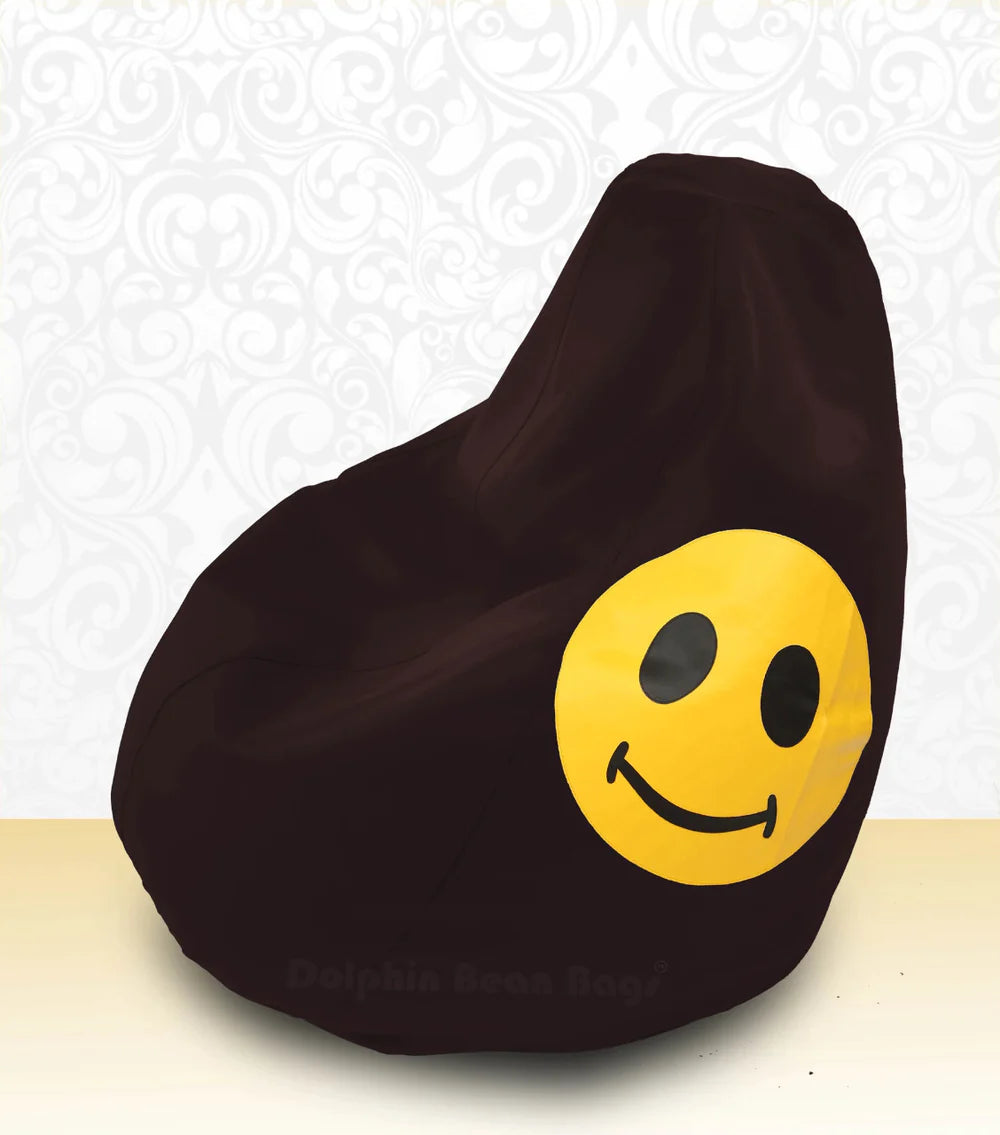 Bean Bag : XL Bean Bag Cute-Smiley-FILLED (with Beans)