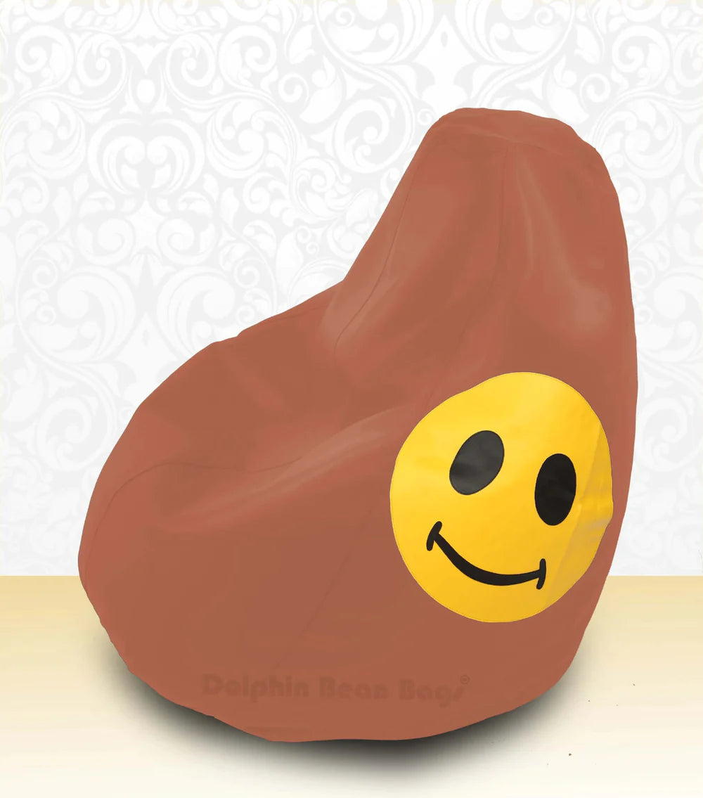Bean Bag : XL Bean Bag Cute-Smiley-FILLED (with Beans)