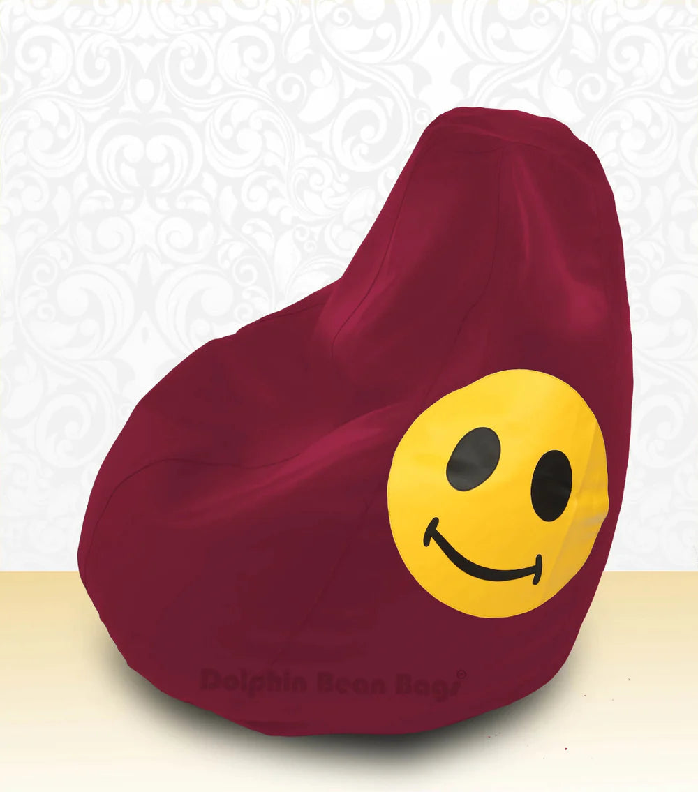 Bean Bag : XXXL Bean Bag Cute-Smiley-FILLED (with Beans)