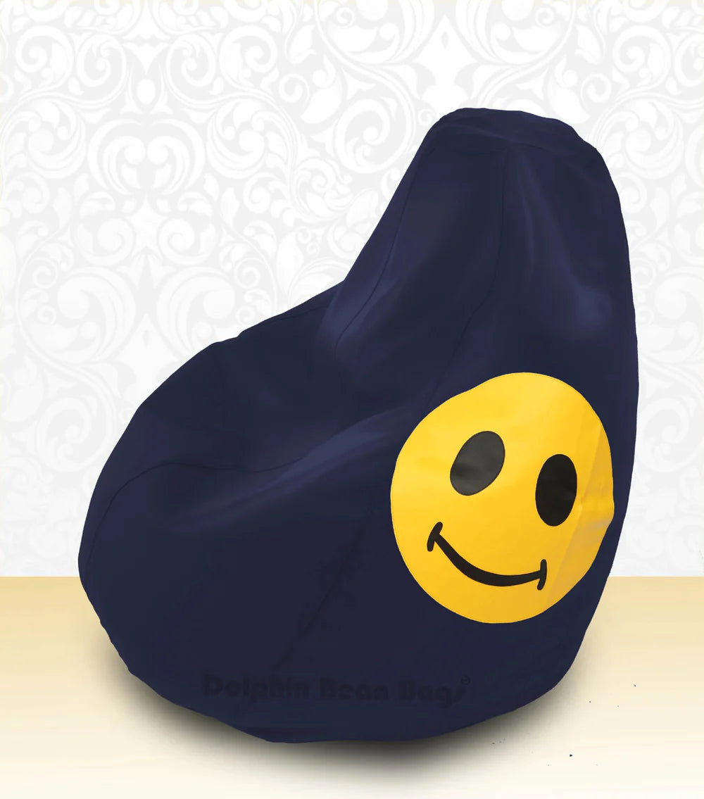 Bean Bag : XXXL Bean Bag Cute-Smiley-FILLED (with Beans)