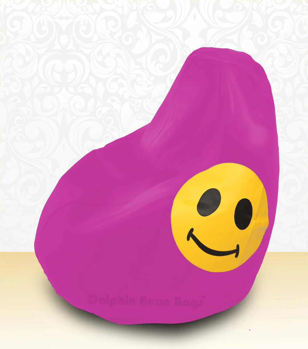 Bean Bag : XXXL Bean Bag Cute-Smiley-FILLED (with Beans)