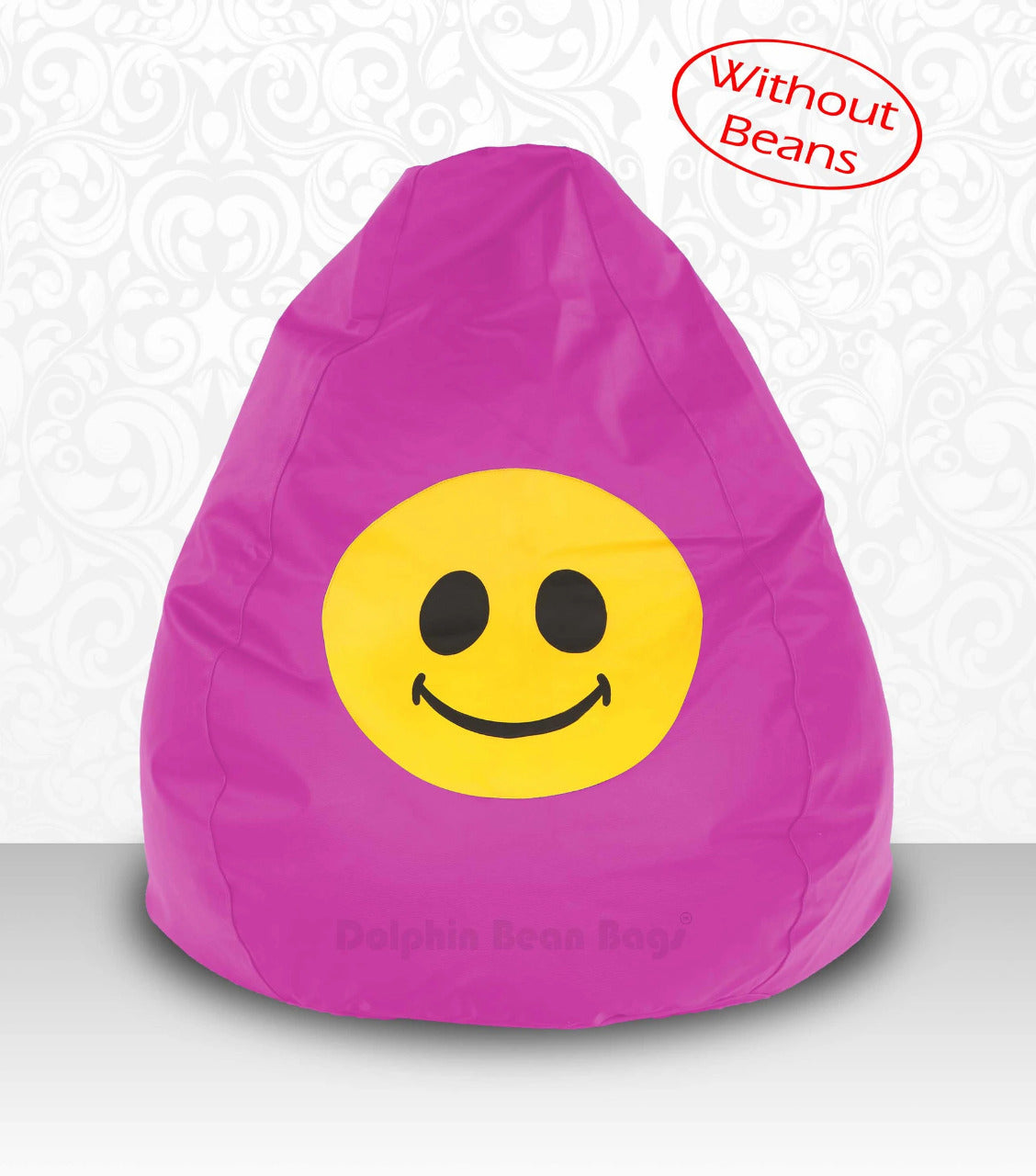 Bean Bag: XXL Bean Bag Pink-Smiley-COVERS (without Beans)