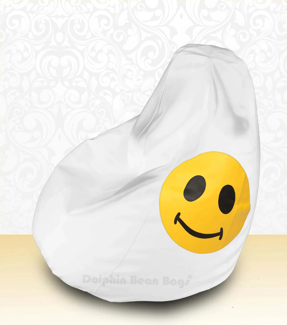 Bean Bag : XXXL Bean Bag Cute-Smiley-FILLED (with Beans)