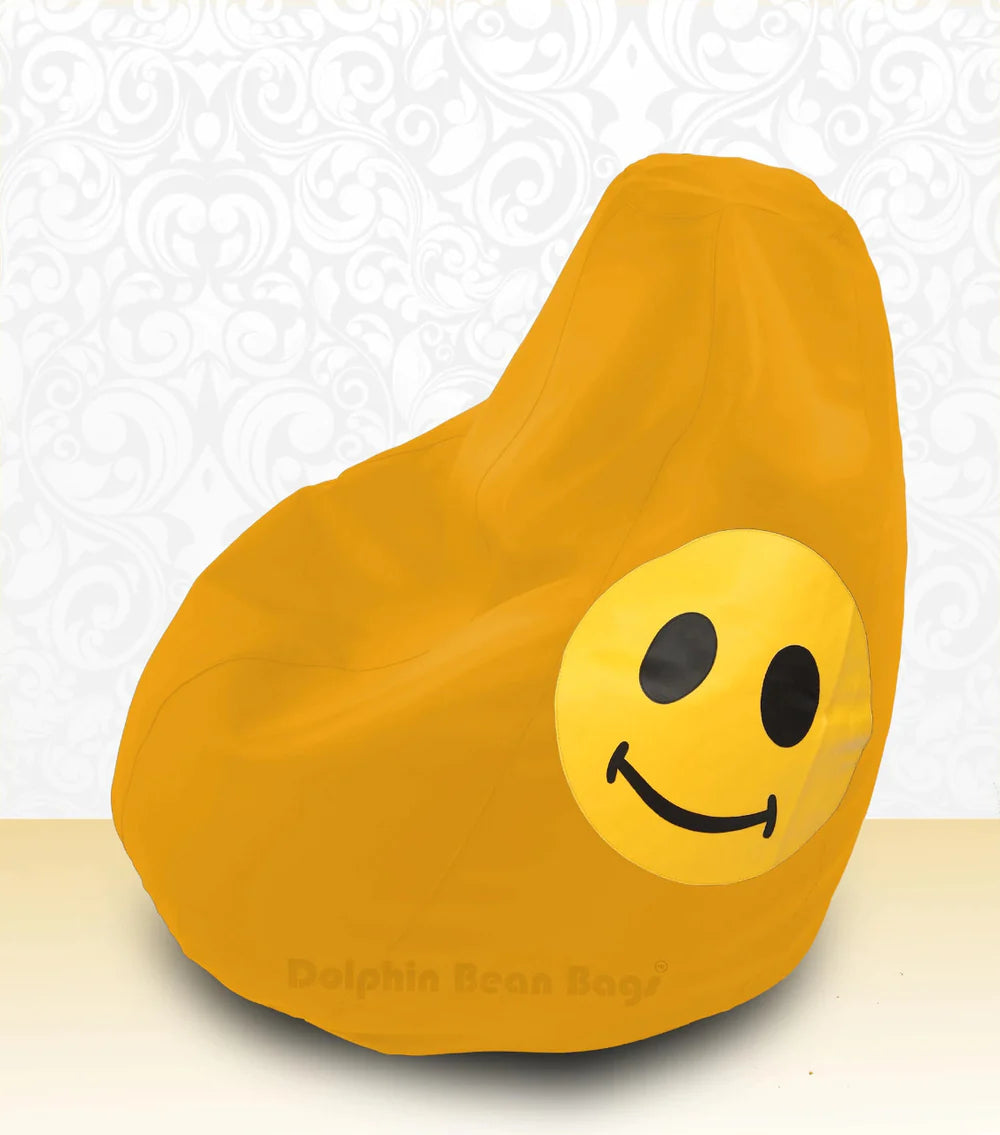 Bean Bag : XXXL Bean Bag Cute-Smiley-FILLED (with Beans)