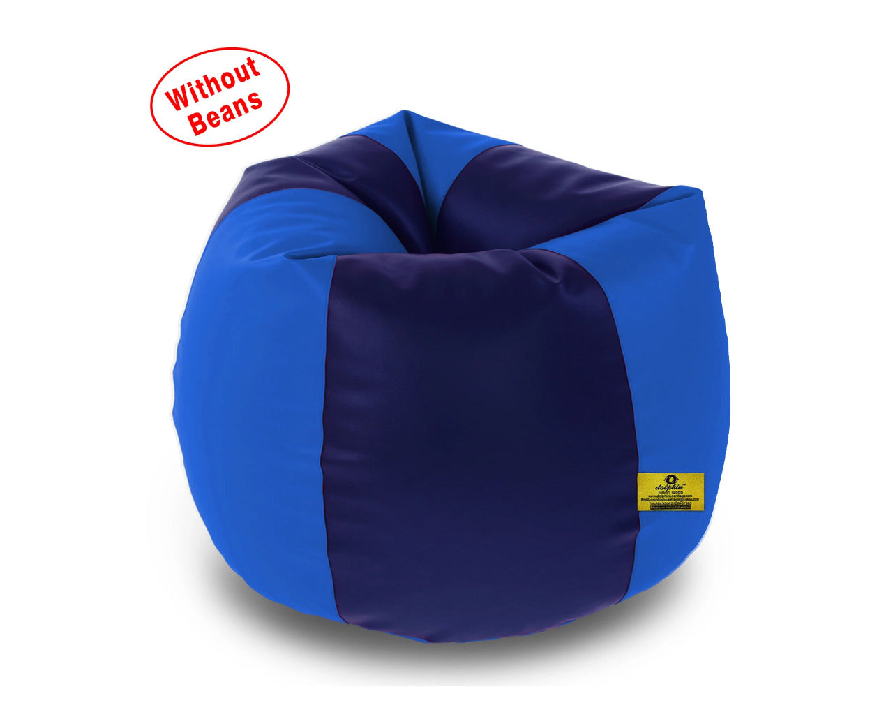 Bean Bag XXL N.BLUE&R.BLUE BEAN BAG-COVER (Without Beans)