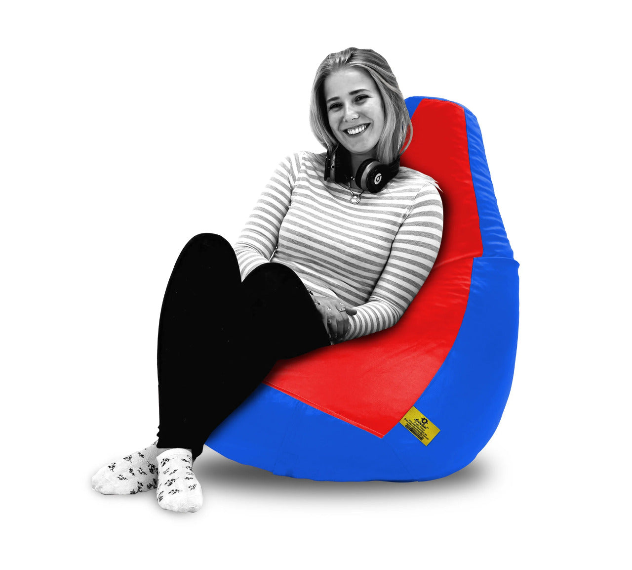 Bean Bag : 2XL RED&R.BLUE BEAN BAG-FILLED(With Beans)