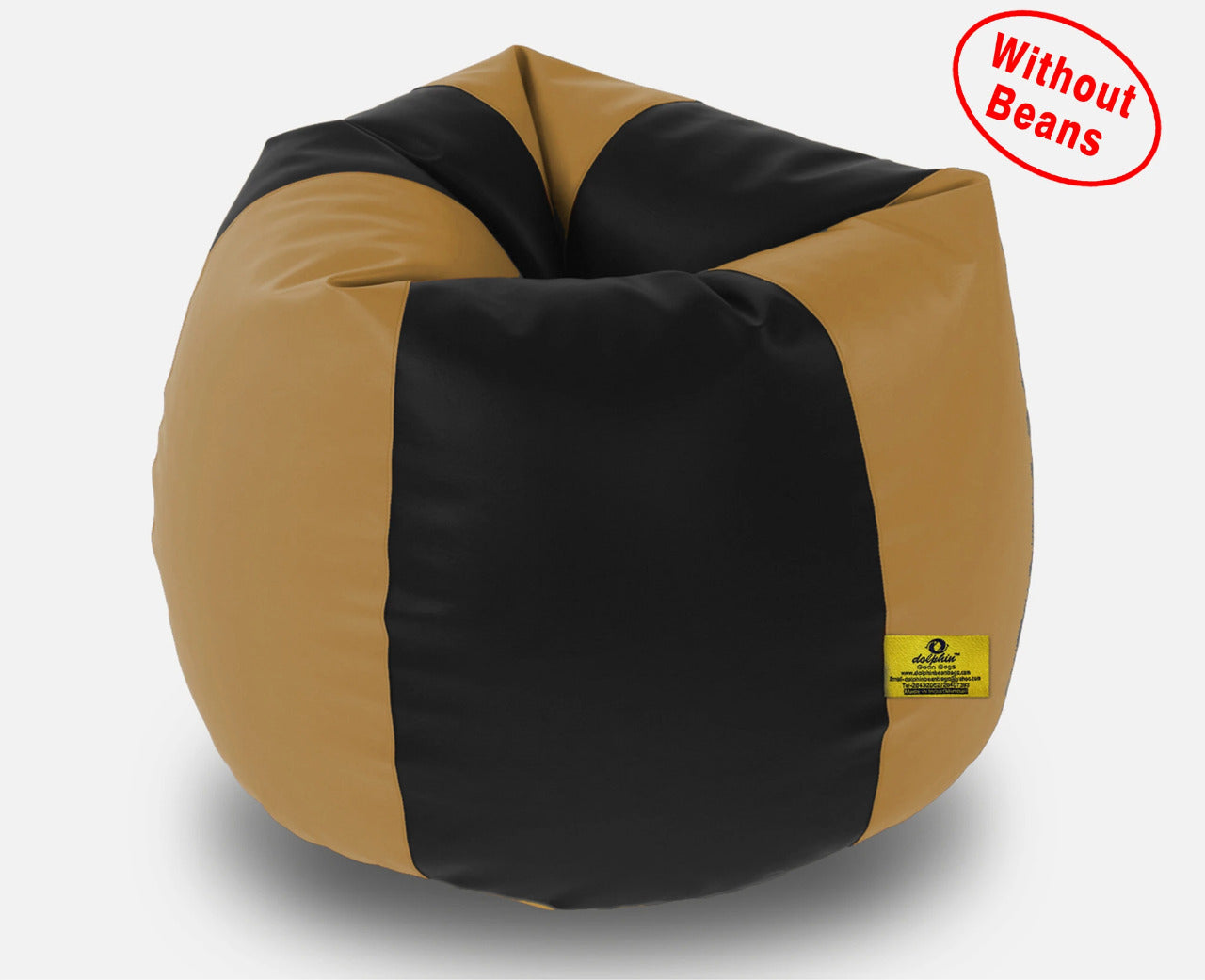 Bean Bag XXXL BROWN&FAWN BEAN BAG-COVERS(Without Beans)