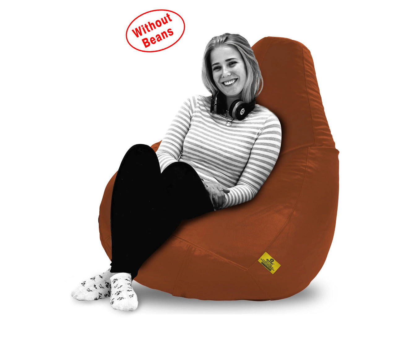 BEAN BAG : XXXL BEAN BAG-FAWN-COVER