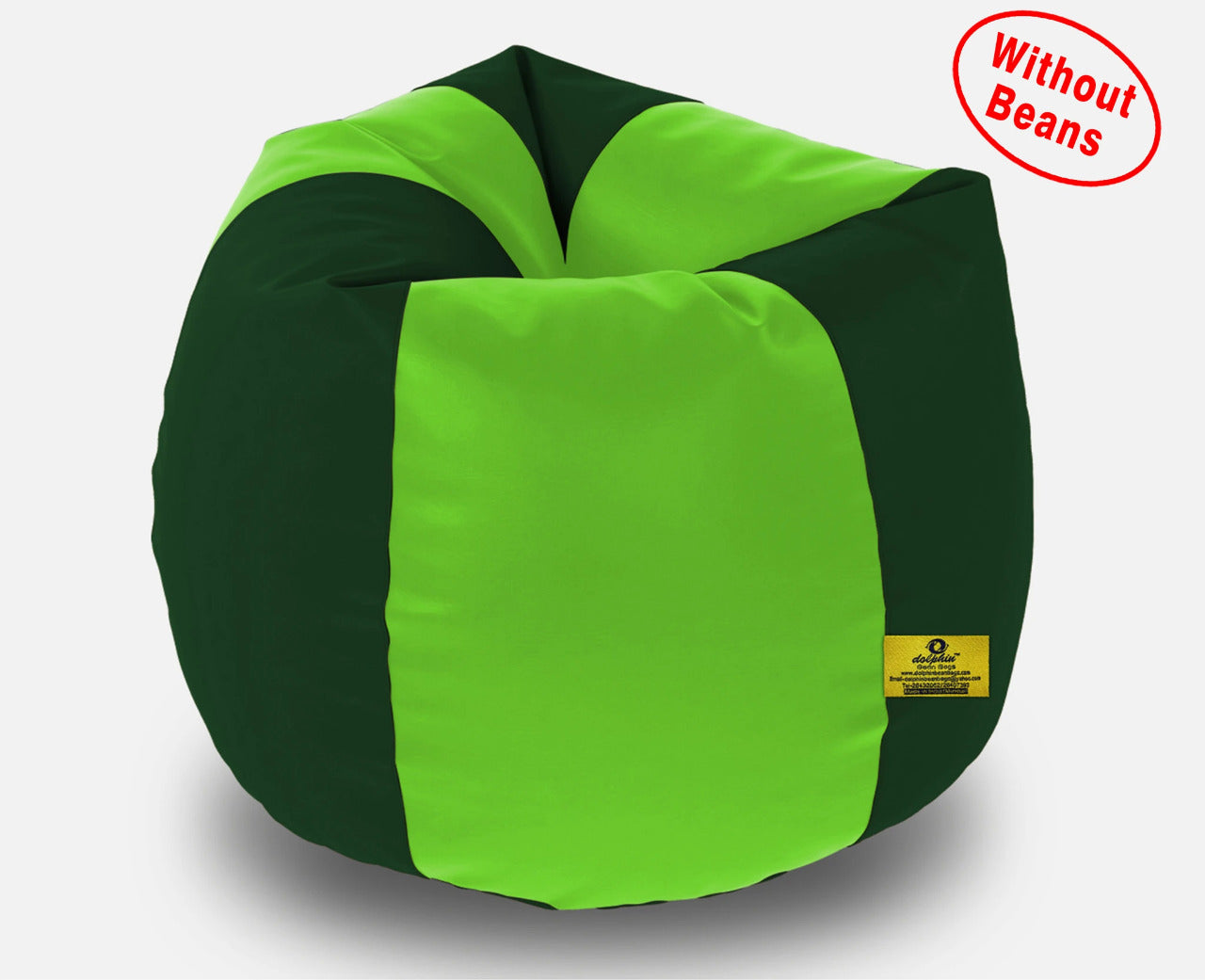Bean Bag XXXL F.GREEN&B.GREEN BEAN BAG-COVERS(Without Beans)