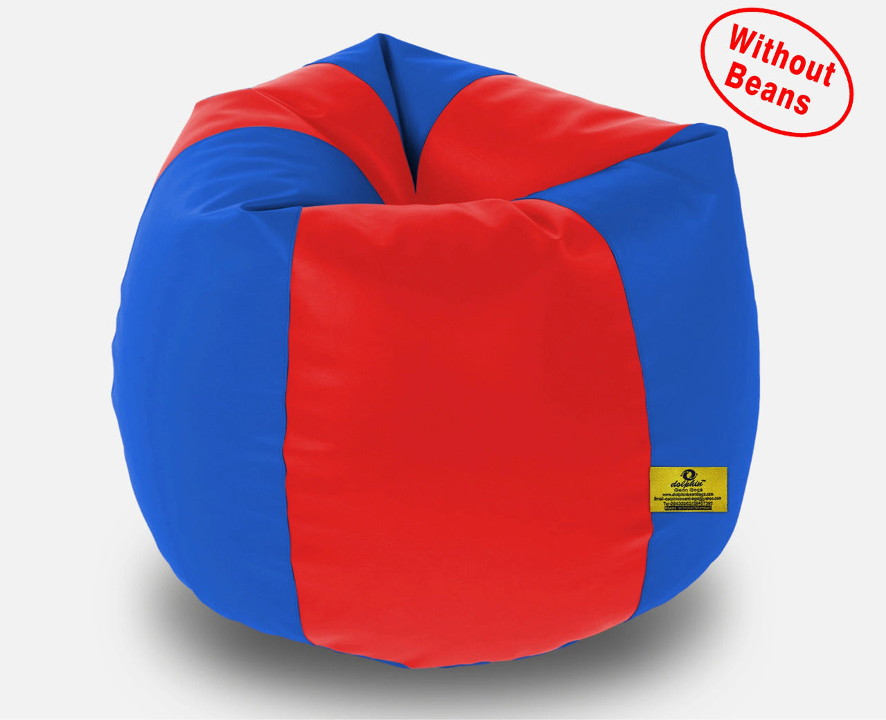 Bean Bag XXXL RED&R.BLUE BEAN BAG-COVERS(Without Beans)