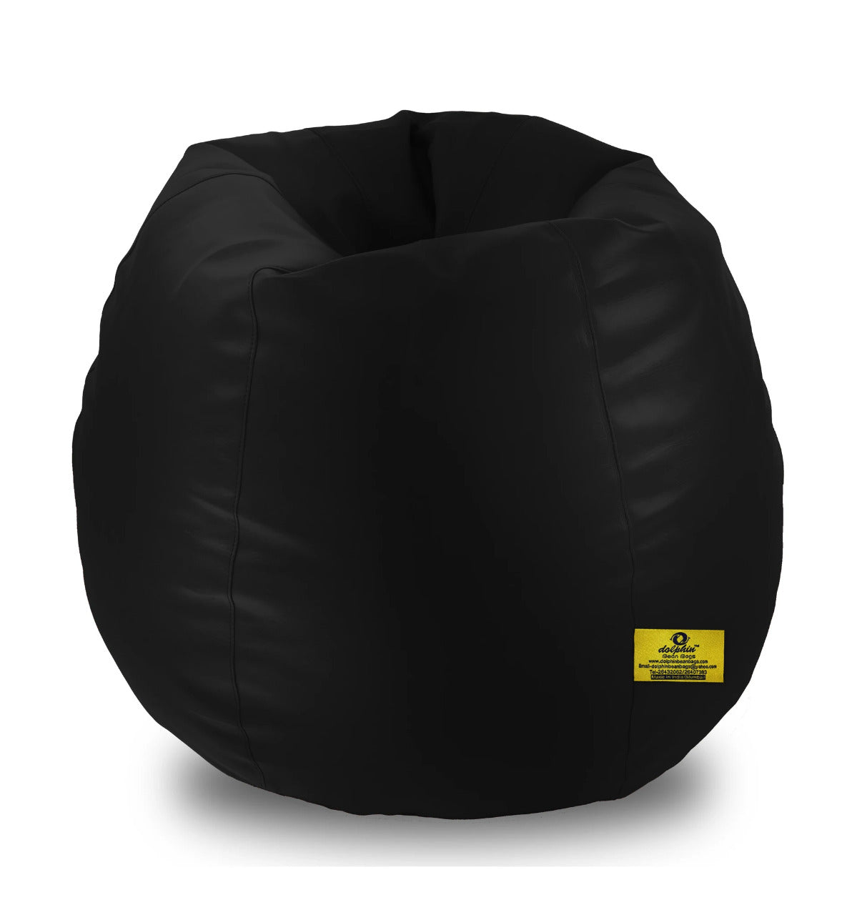Bean Bags : BLACK XXL BEAN BAG-- Filled (With Beans)