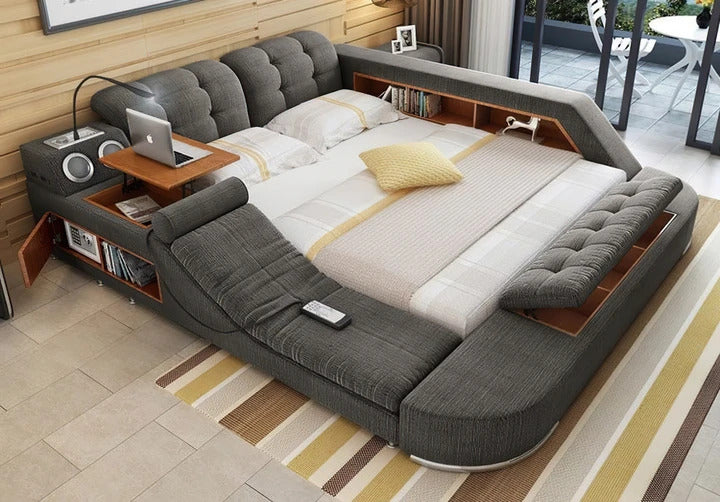 Bed HUNK Tech Smart Ultimate Bed High Tech Furniture-3