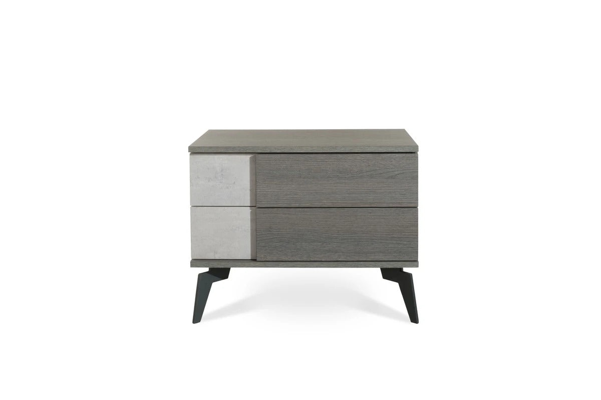 Bedroom Set: Vanity Contemporary White Bedroom Set