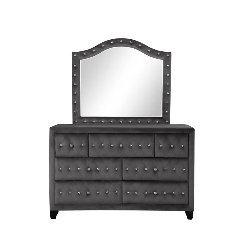 Bedroom Set: Full Bed 5 Piece Bedroom Set