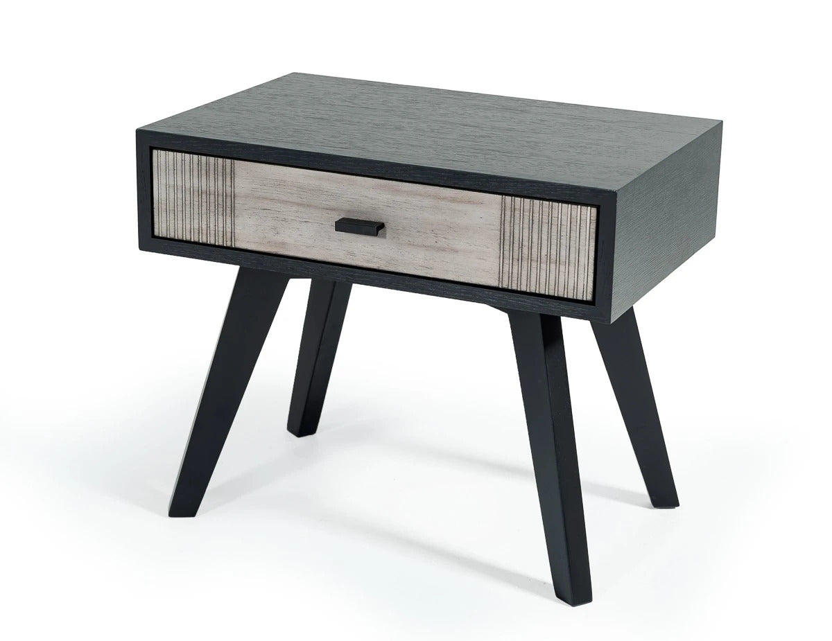 Bedroom Set: Grey & Black Bedroom Set