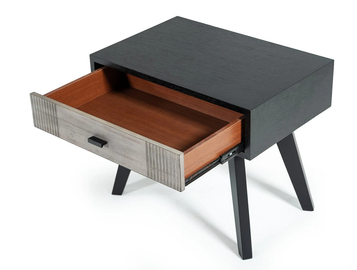 Bedroom Set: Grey & Black Bedroom Set