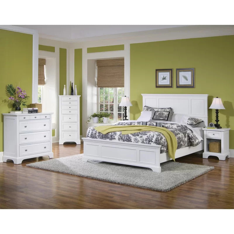 Bedroom Set: Hardwood Queen Standard 3 Piece Bedroom Set