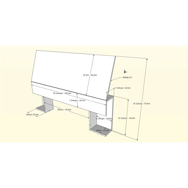 Bedroom Set: Modern 4 Piece Bedroom Set