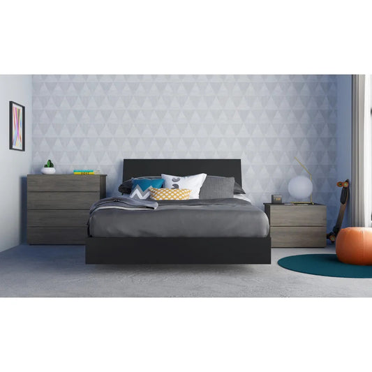 Bedroom Set: Modern 4 Piece Bedroom Set